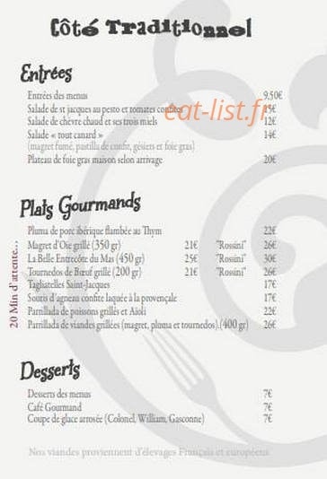 Le mas — carte page 1