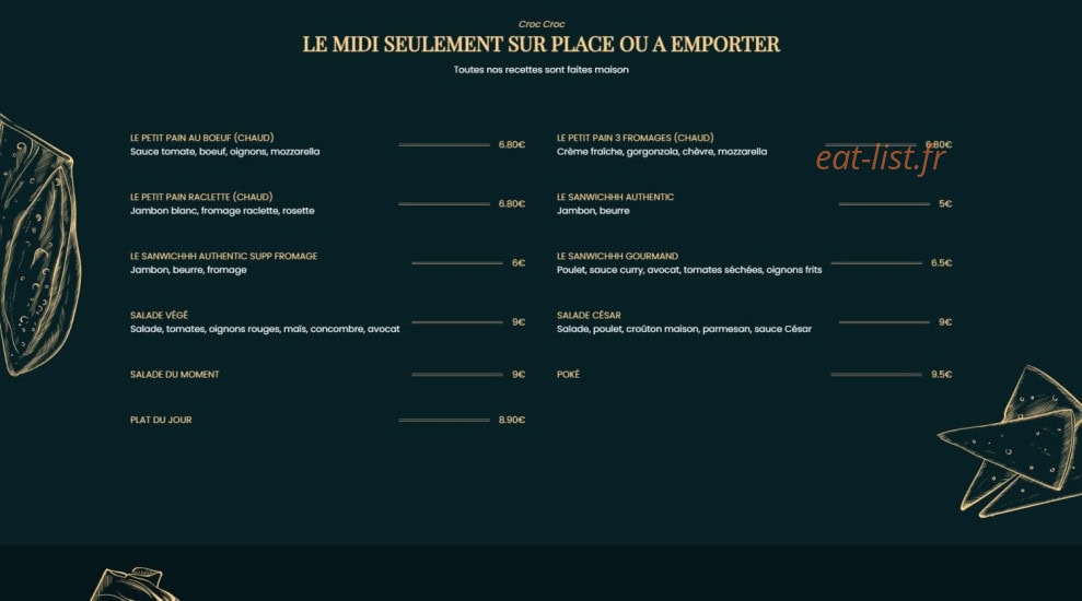 Les Copaings — carte page 3