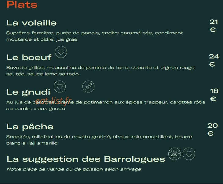 Les Barrologues — carte page 3