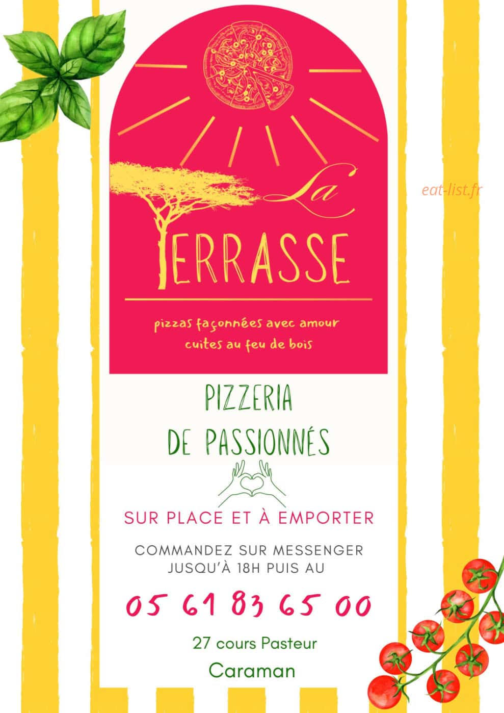 La Terrasse — carte page 1
