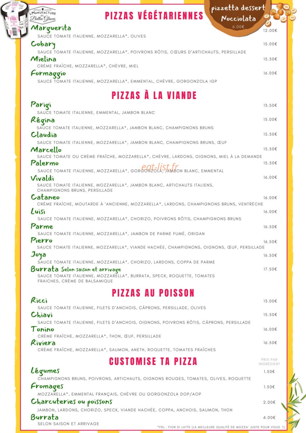 La Terrasse — carte page 2