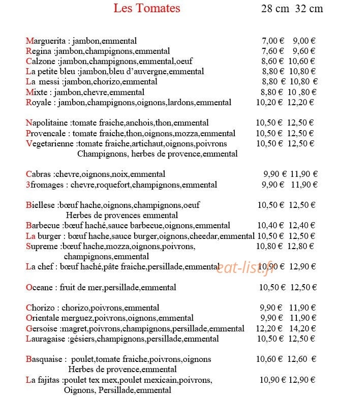 Le Florian — carte page 2