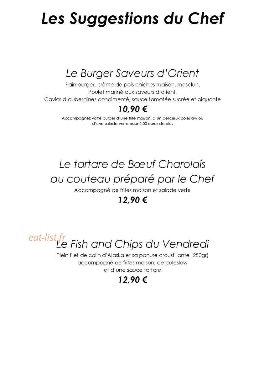 Beau et Bon — carte page 2