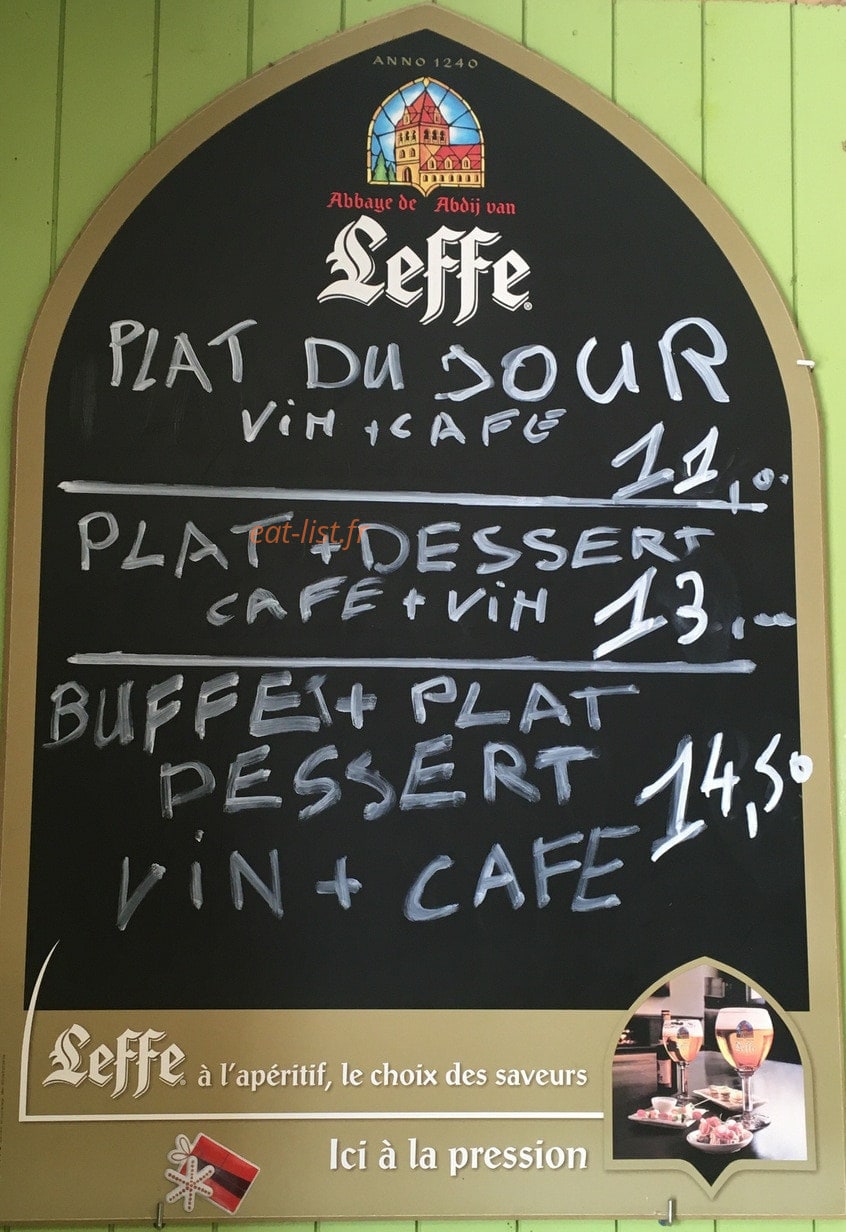 Chez Lulu — carte page 1