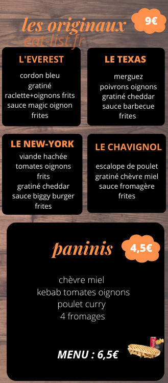 G' tacos — carte page 4