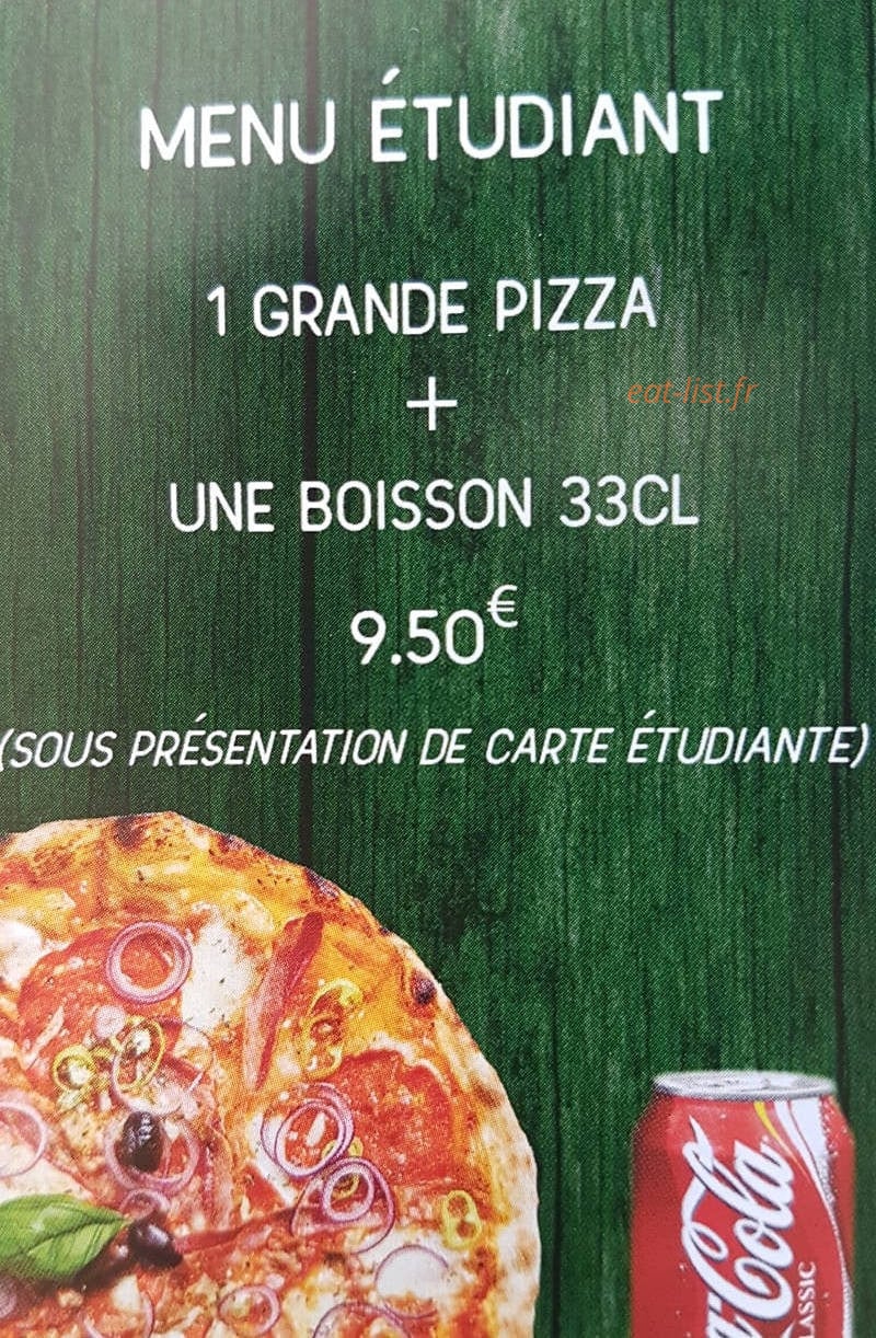 Pepino pizza — carte page 2