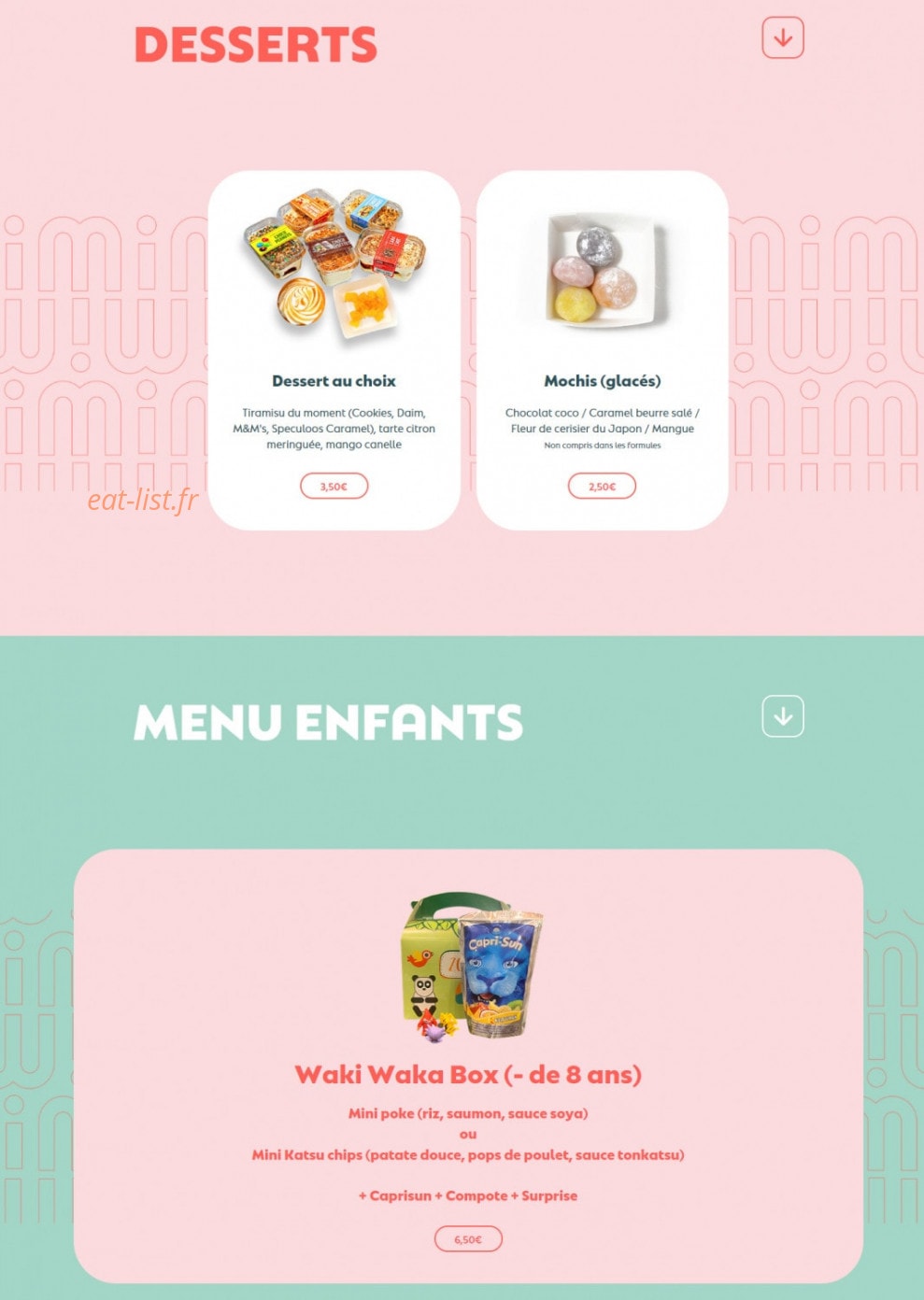 Waka!ha — carte page 5