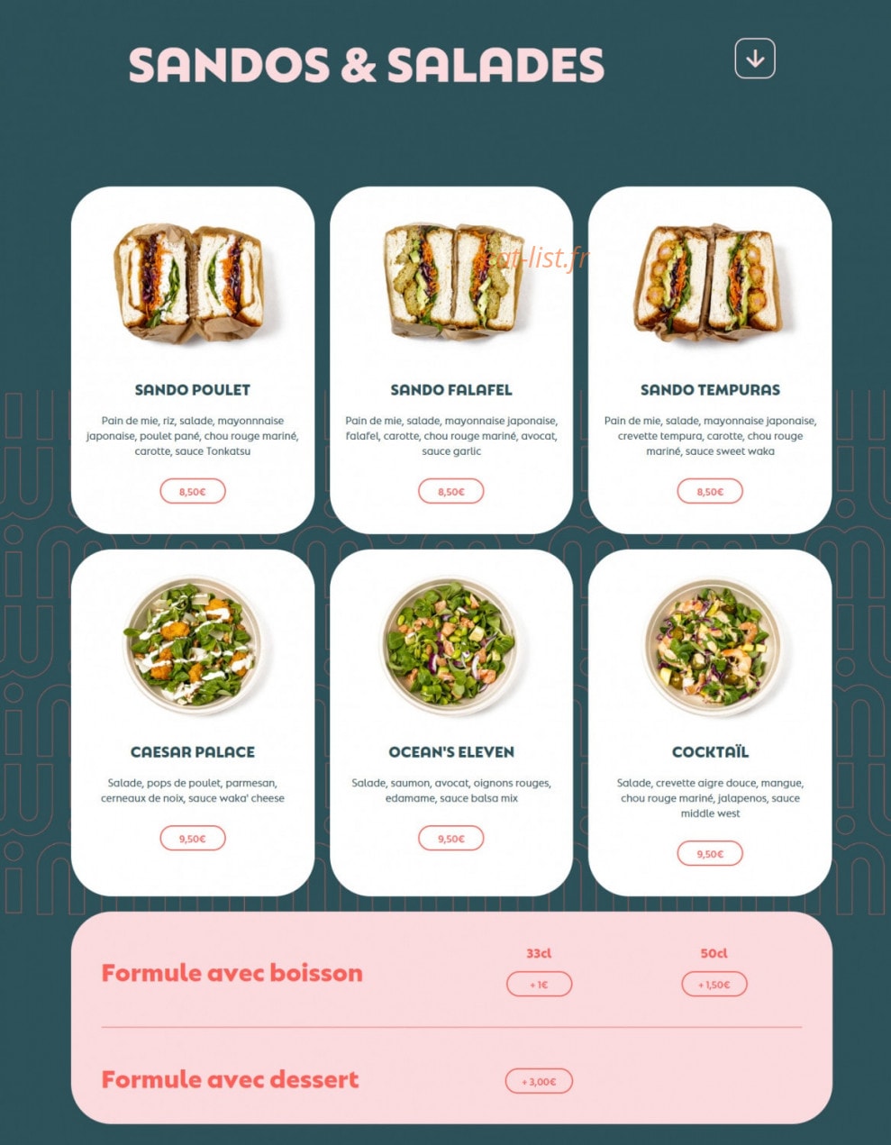 Waka!ha — carte page 2