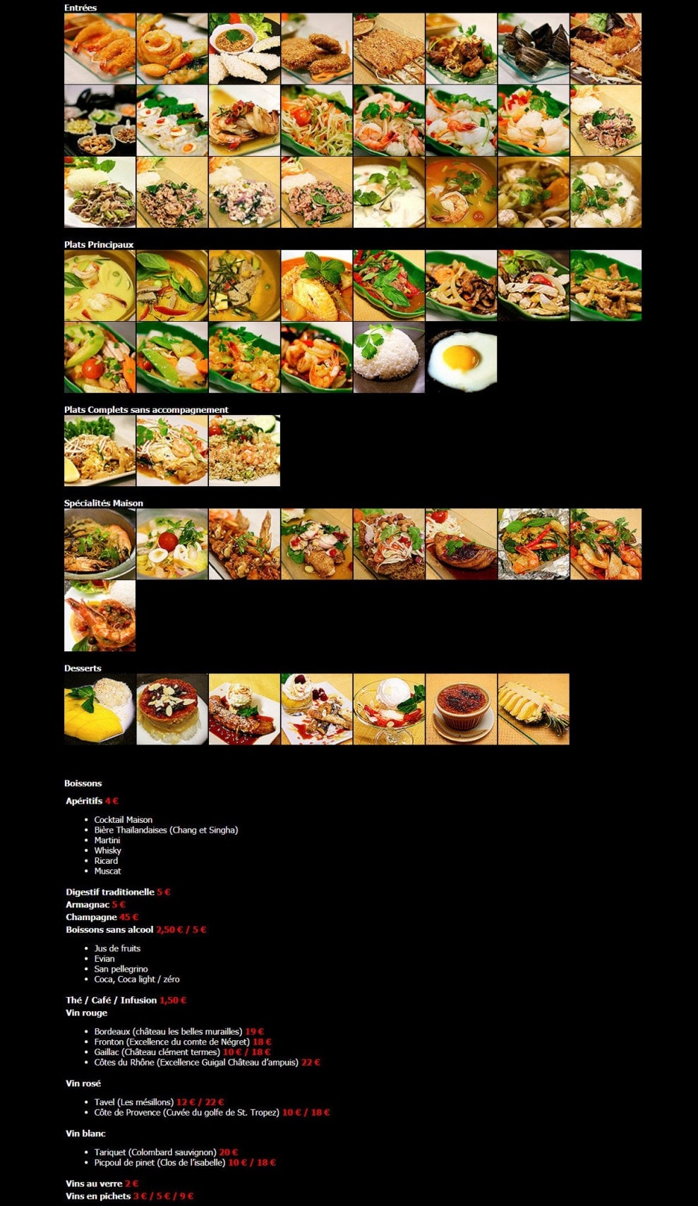 Le Sukhothai — carte page 2