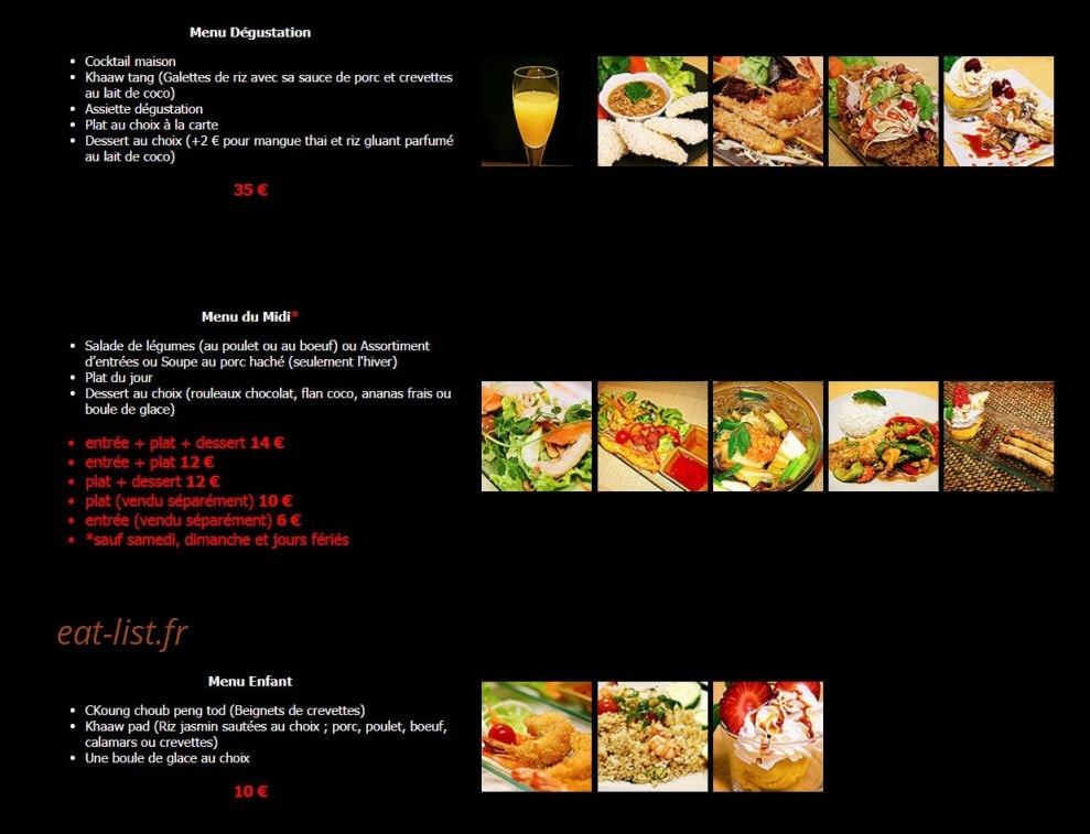 Le Sukhothai — carte page 1