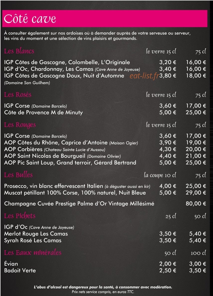 L'Oxford Pub — carte page 4