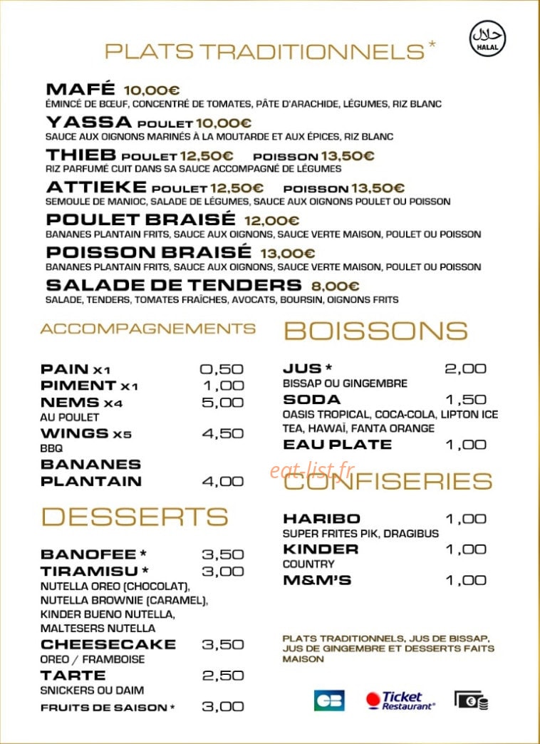 Mafeba — carte page 1