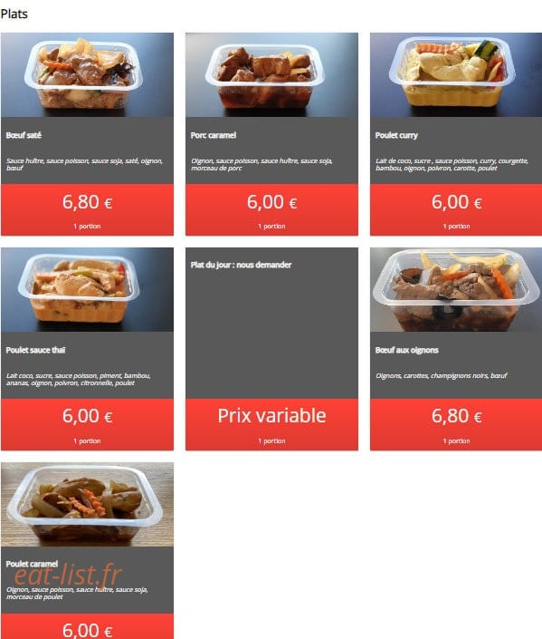 Snack'n Nem — carte page 12