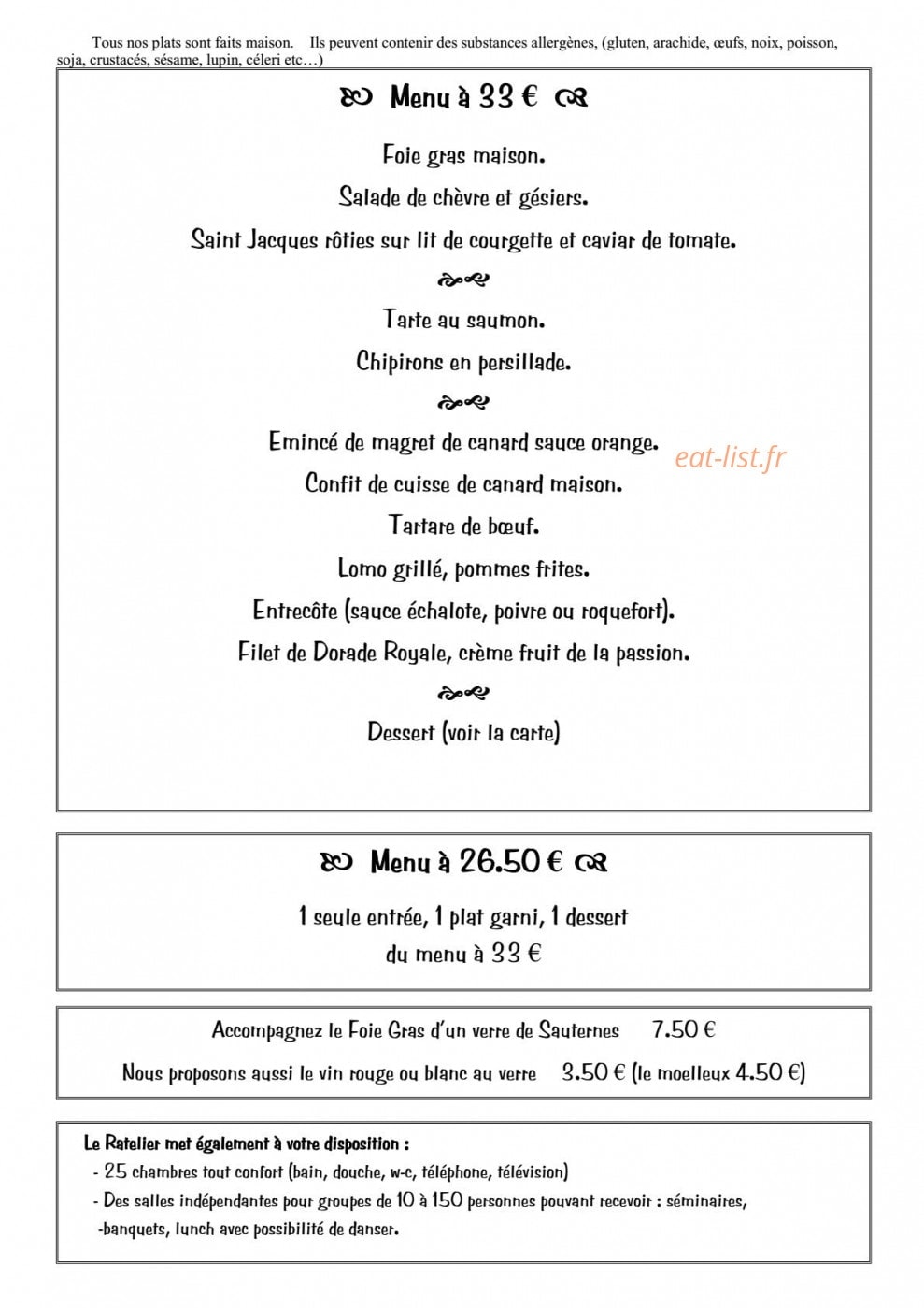 Le Râtelier — carte page 5