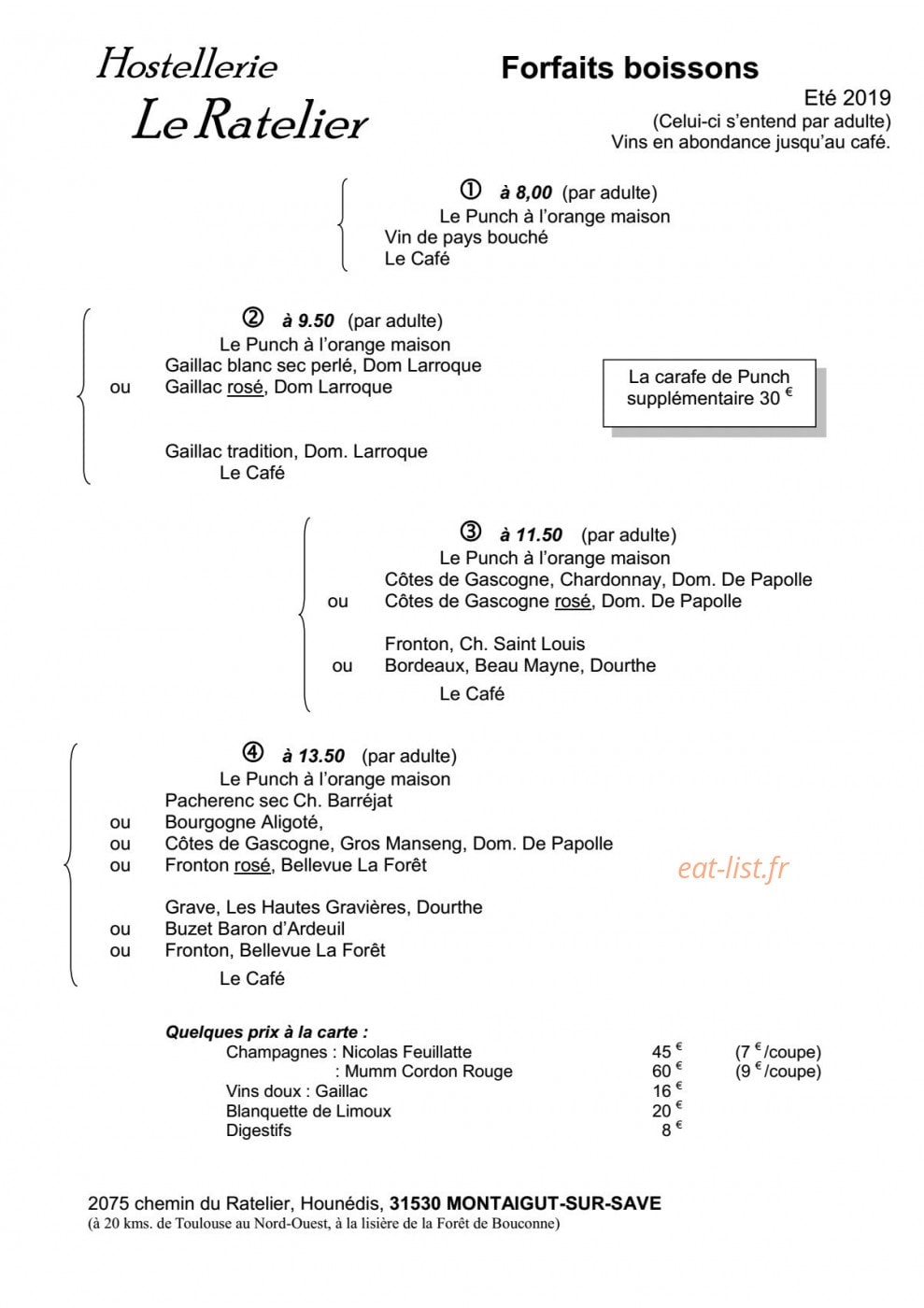 Le Râtelier — carte page 14