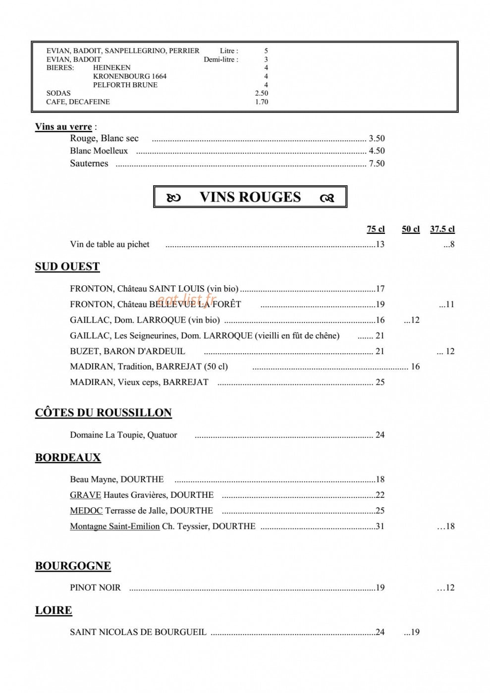 Le Râtelier — carte page 7