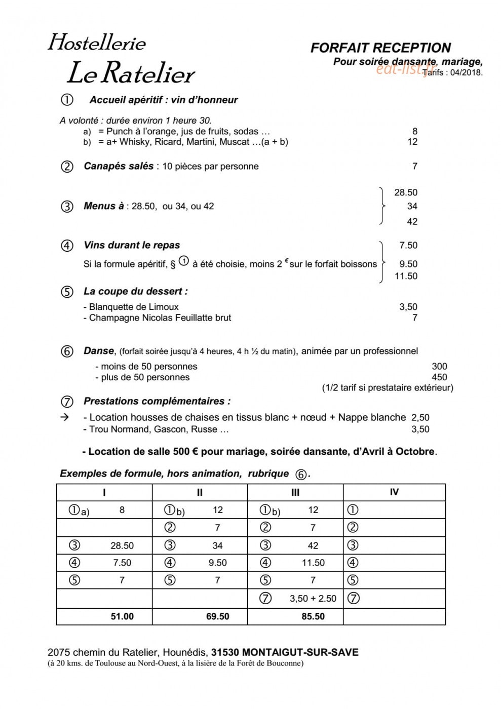 Le Râtelier — carte page 15