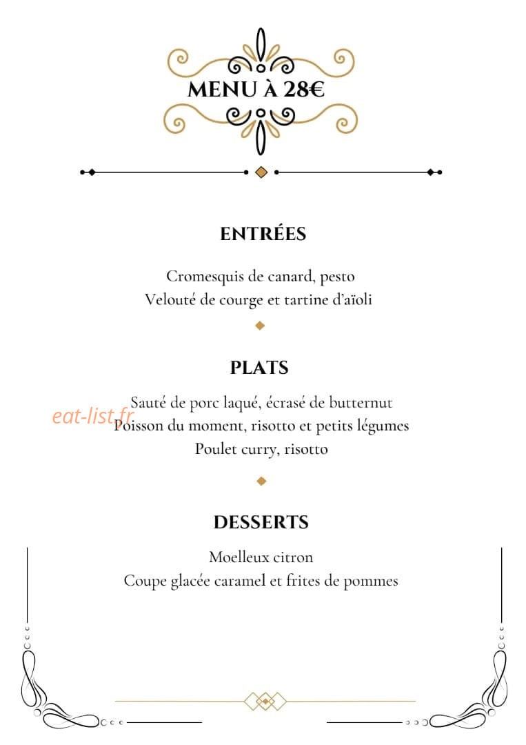 La table de conchi — carte page 1