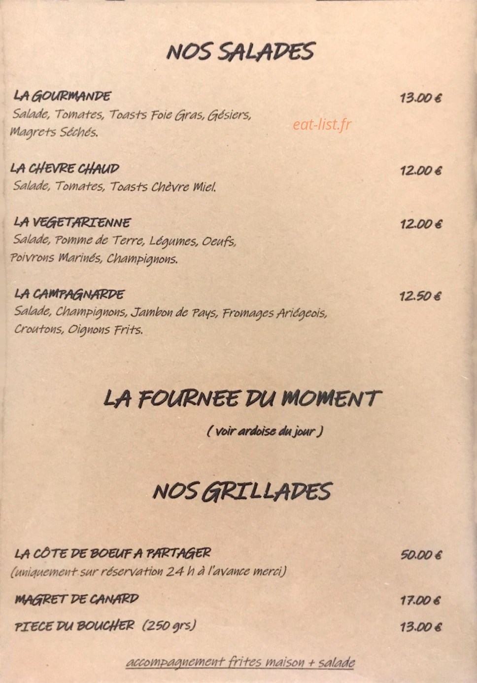 L'arrabiatta — carte page 2