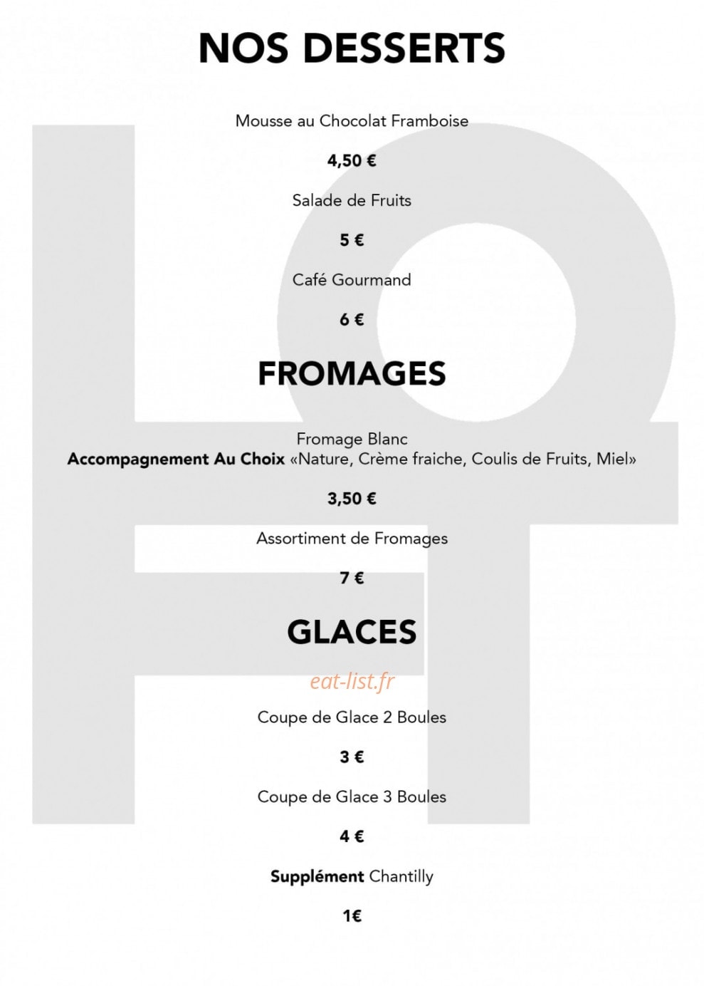 Rest'o loft — carte page 6