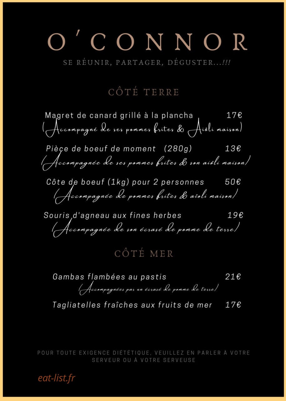 O'connor — carte page 2