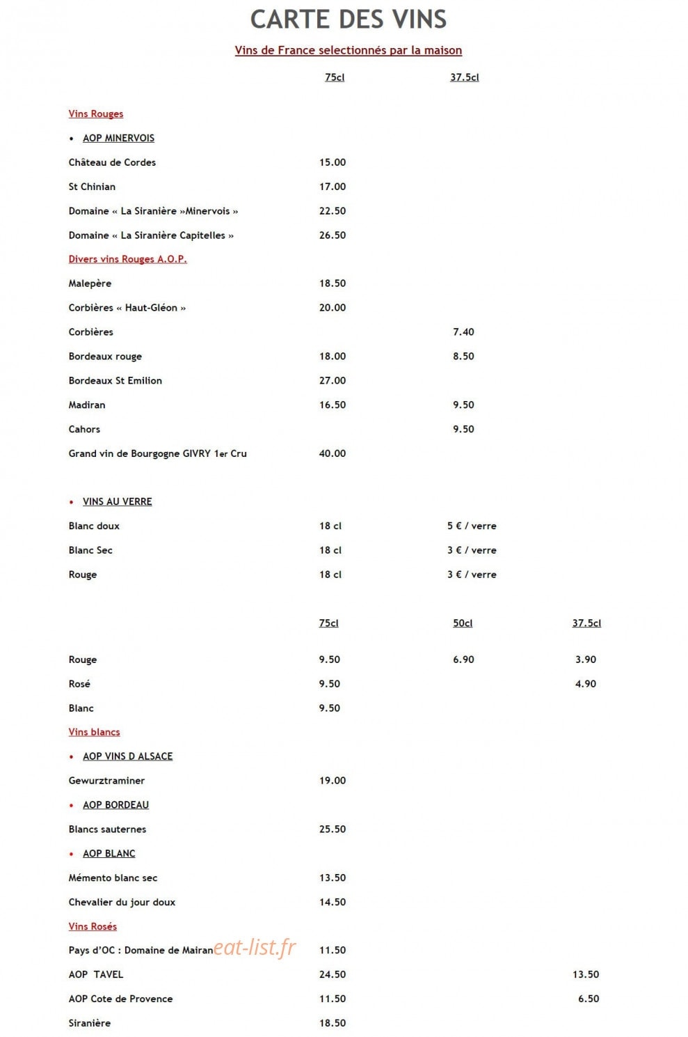 La Ferme De Champreux — carte page 3
