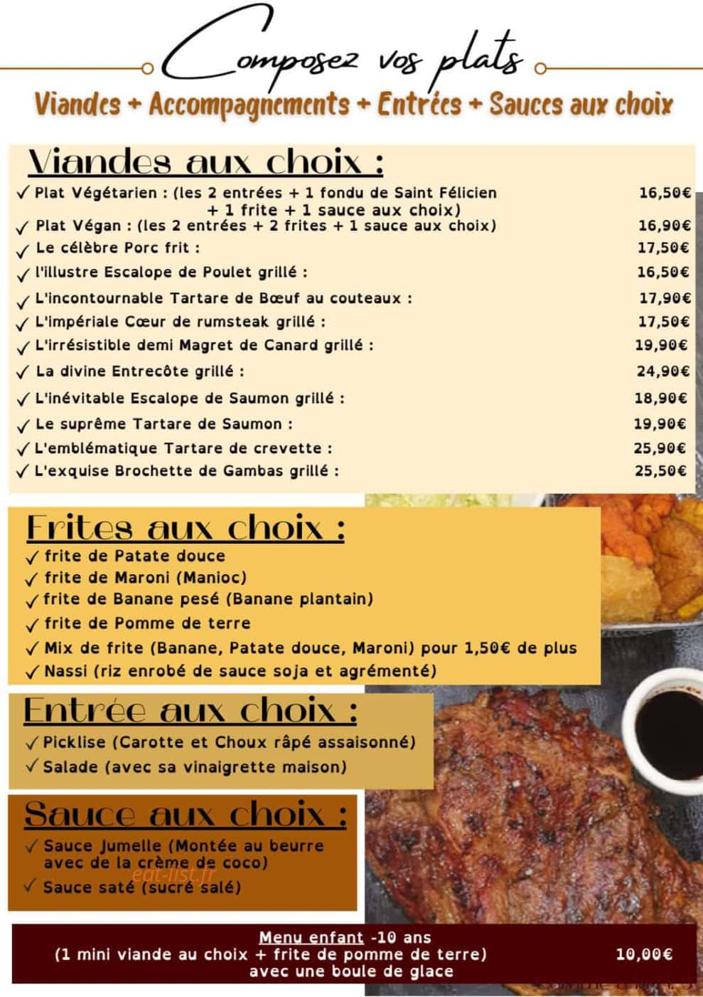 Comme a la M — carte page 3