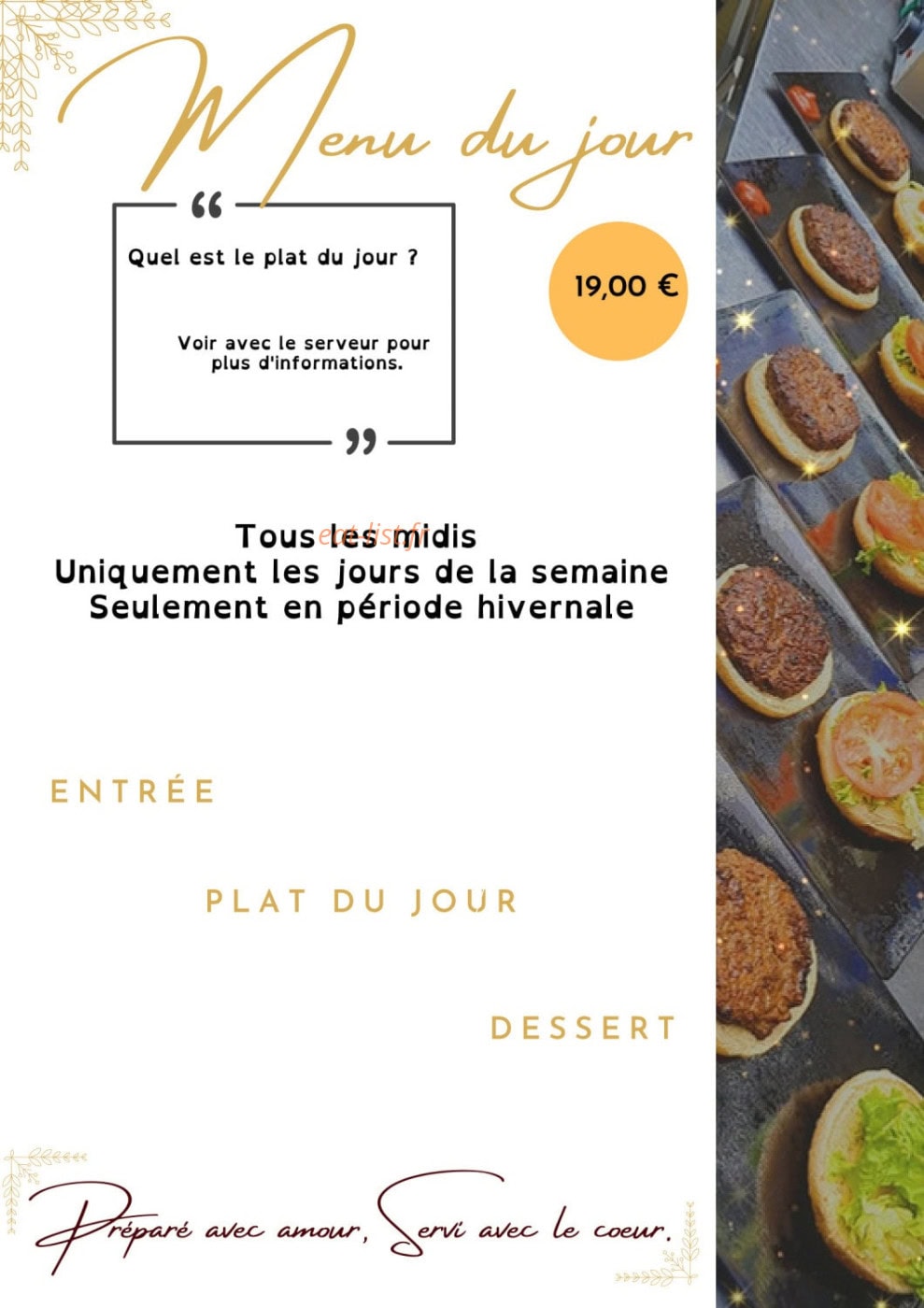 Comme a la M — carte page 5
