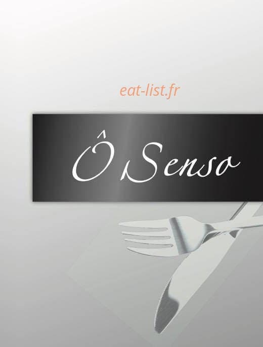 O'Senso — carte page 1
