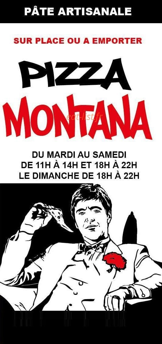 Pizza Montana — carte page 1