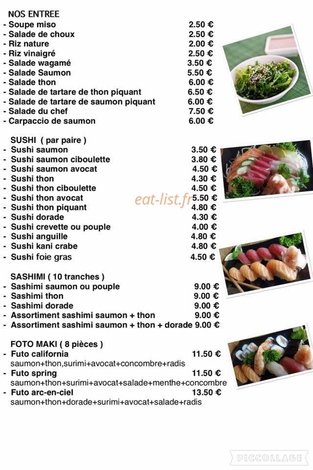 Arôme Thai — carte page 5