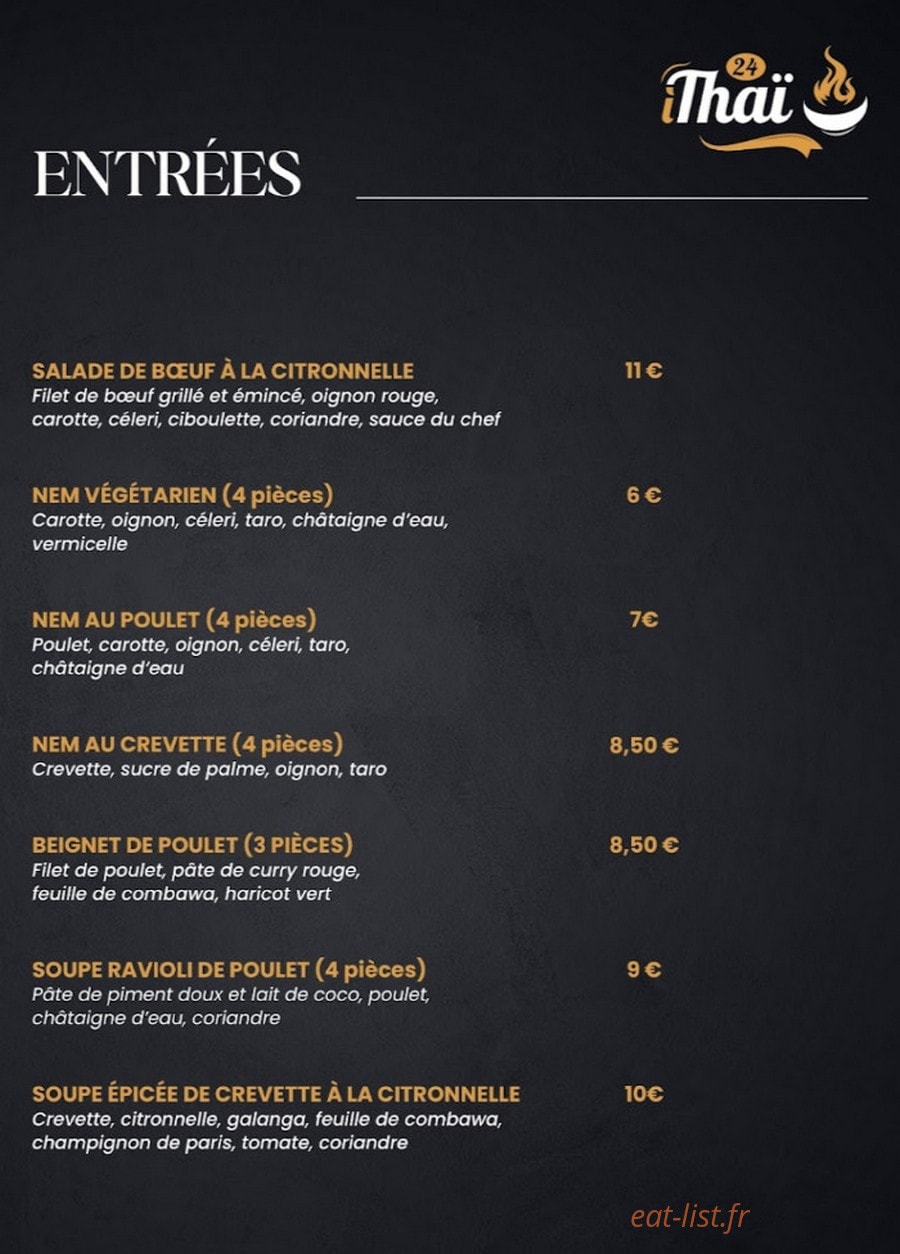 iThaï 24 — carte page 1