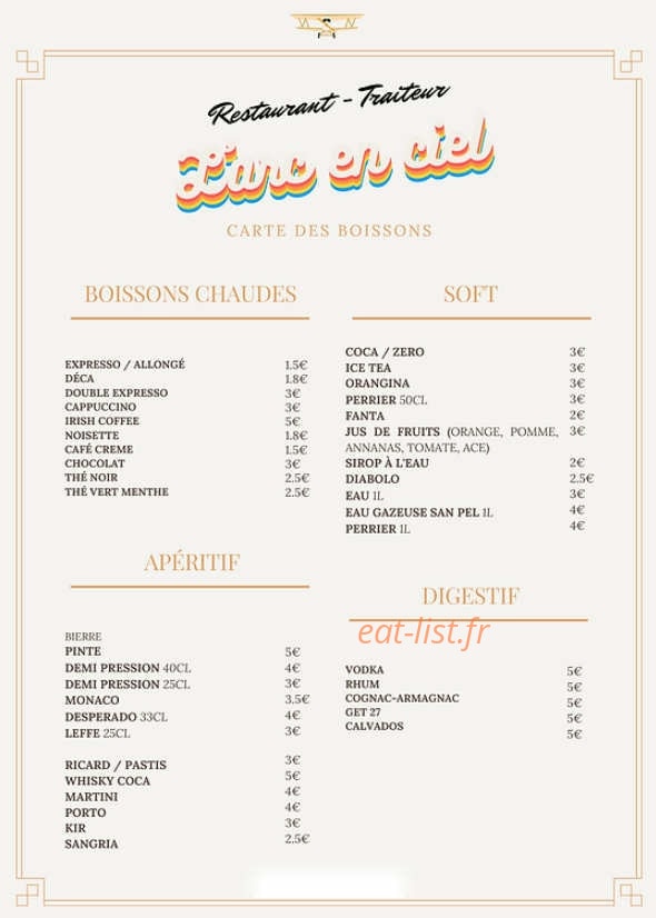 L 'arc en ciel — carte page 2