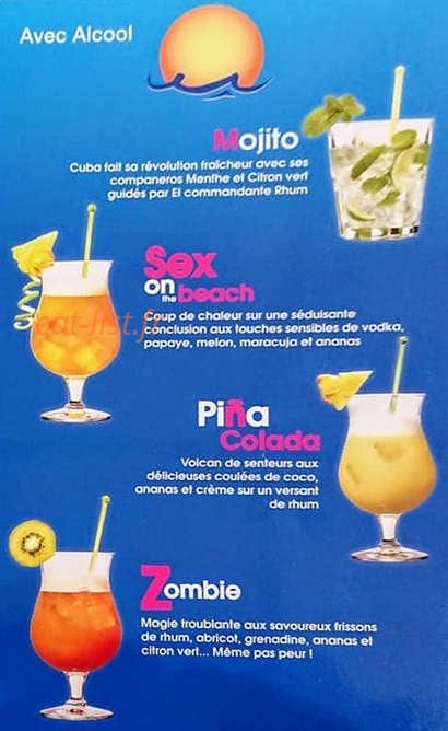 Le Kick — carte page 2