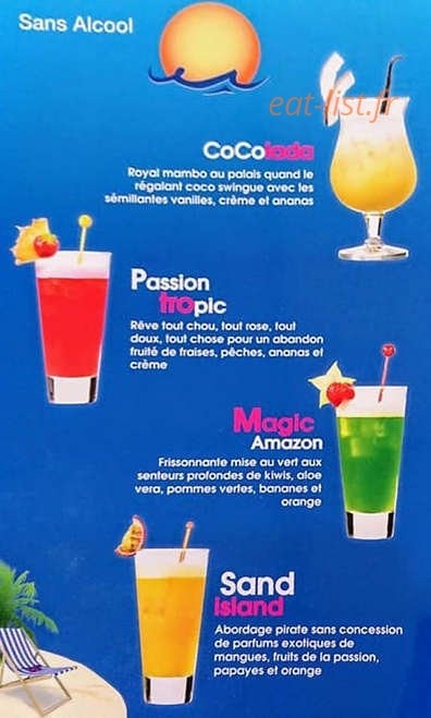 Le Kick — carte page 1