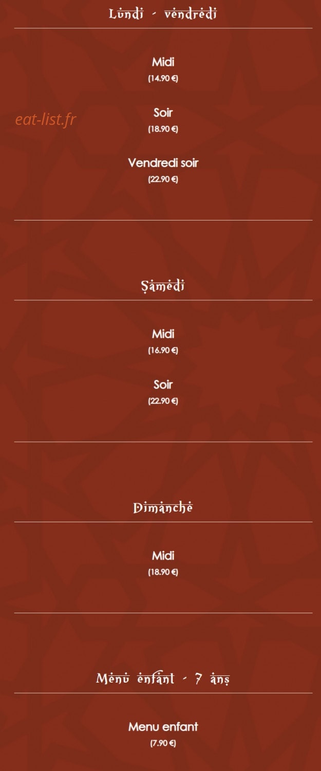 Le Riyad — carte page 4