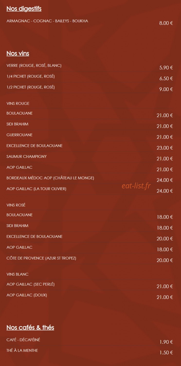 Le Riyad — carte page 3