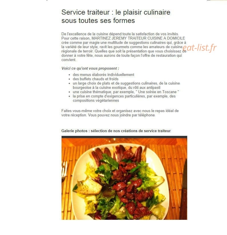 Martinez Jérémy — carte page 3