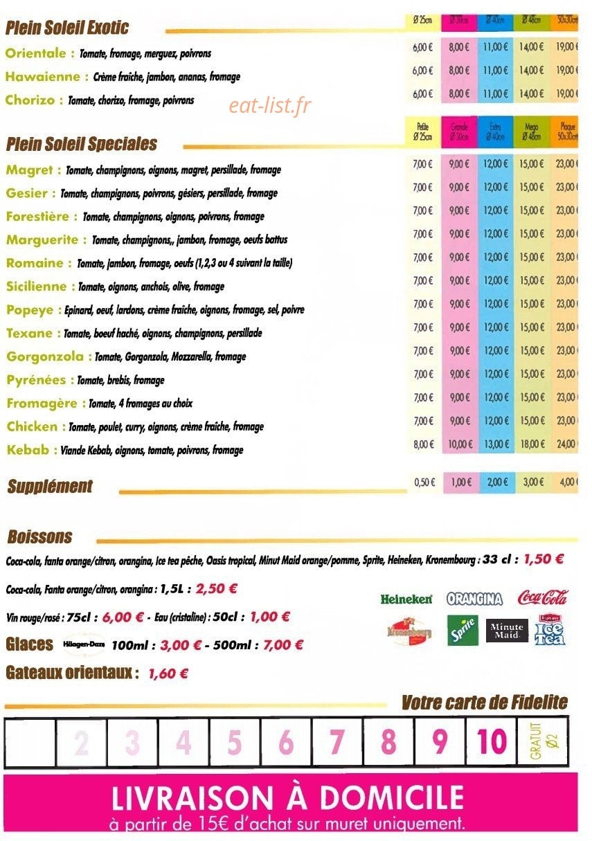 Plein Soleil 123 — carte page 2