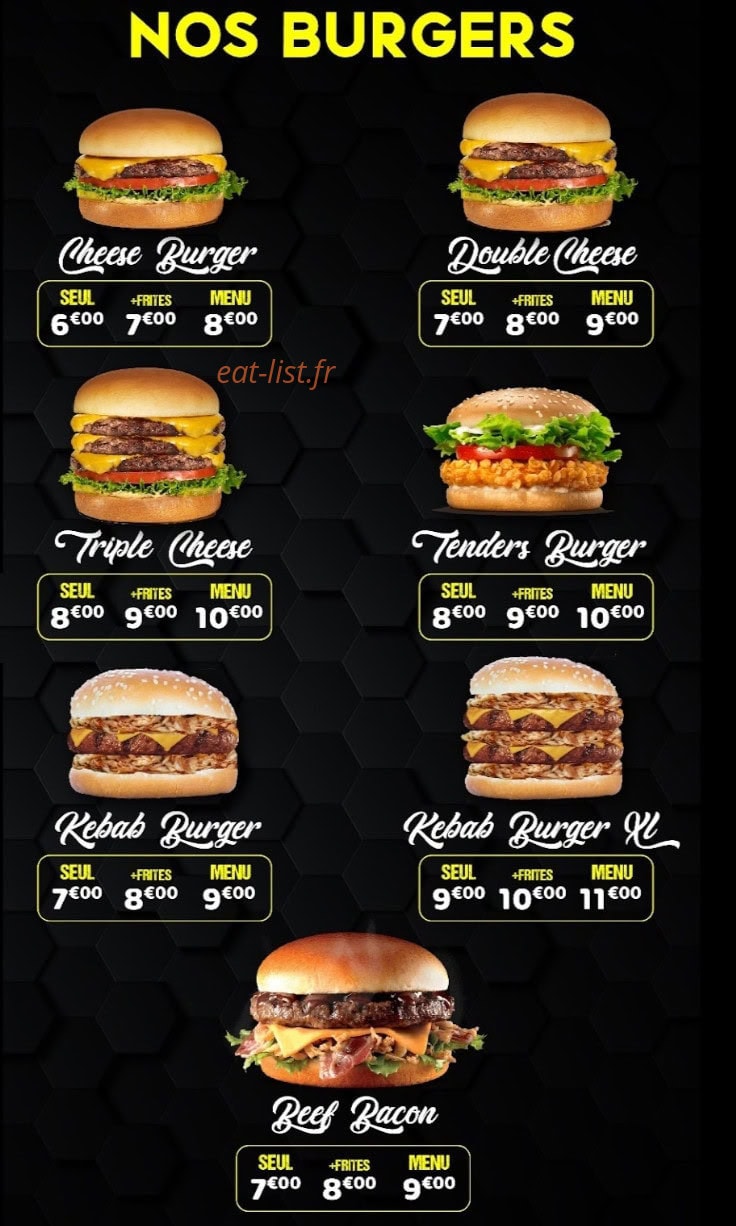 Klub tacos — carte page 3