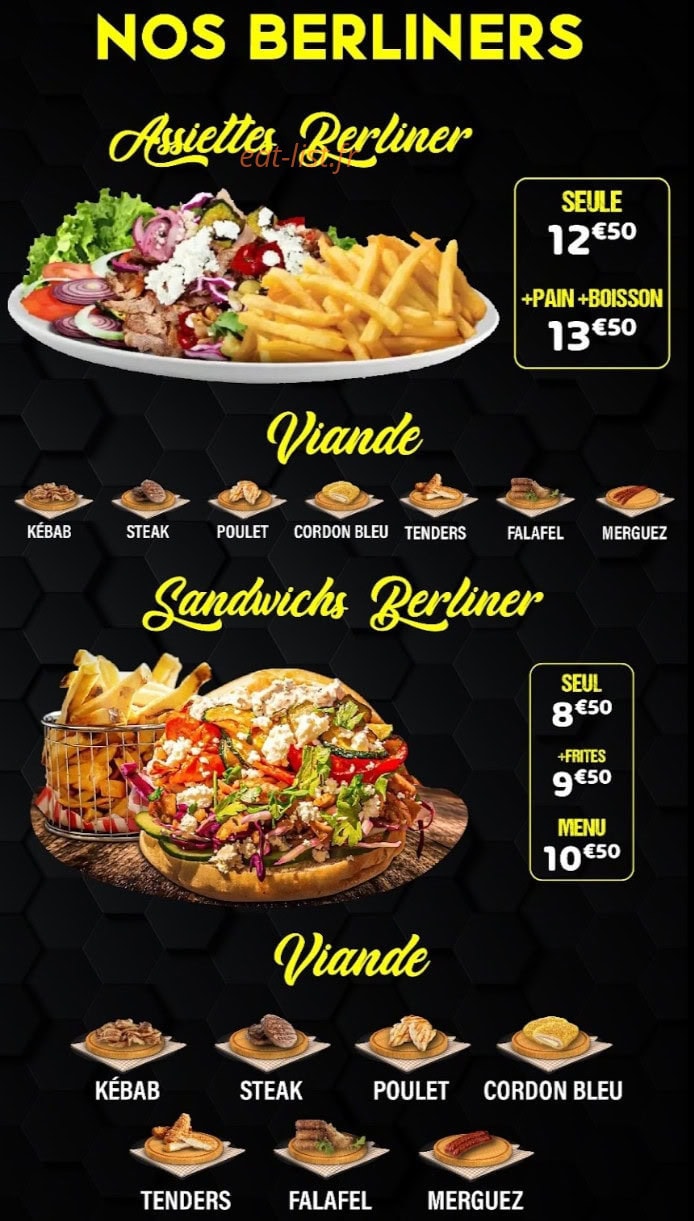 Klub tacos — carte page 7