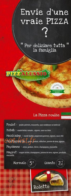 Pizz Alessio — carte page 1