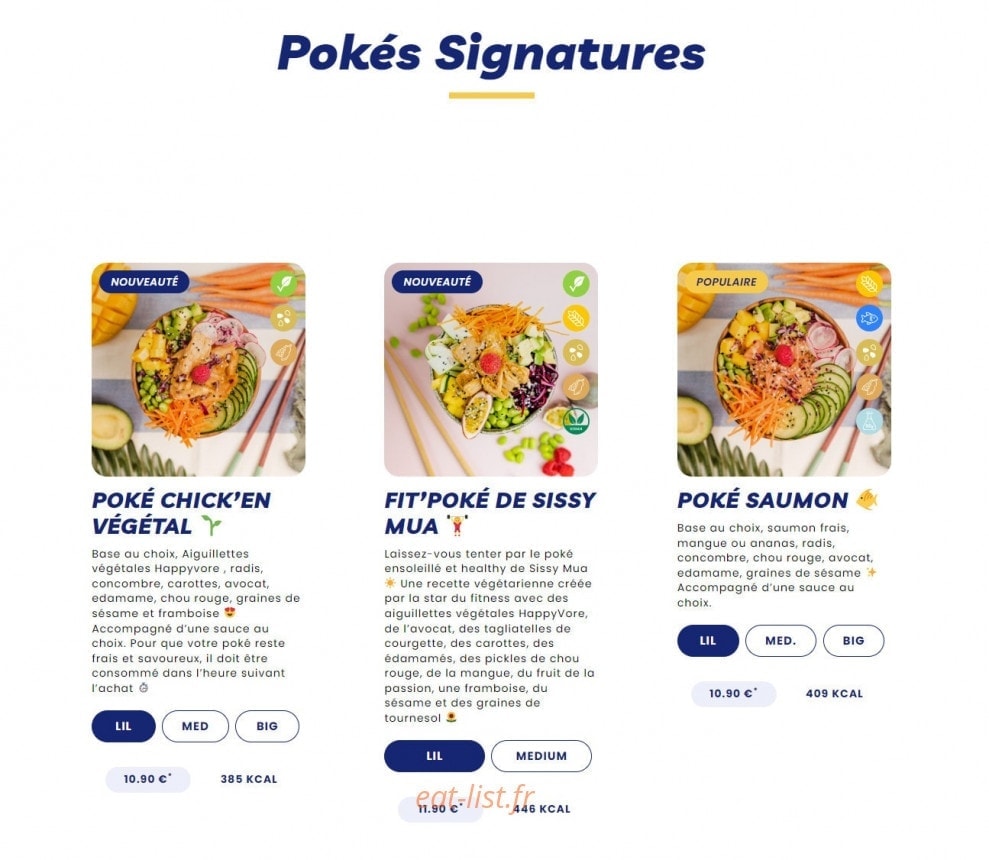 Pokawa — carte page 5