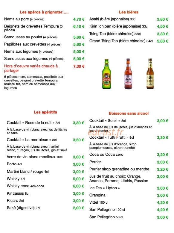 Sanwok — carte page 4