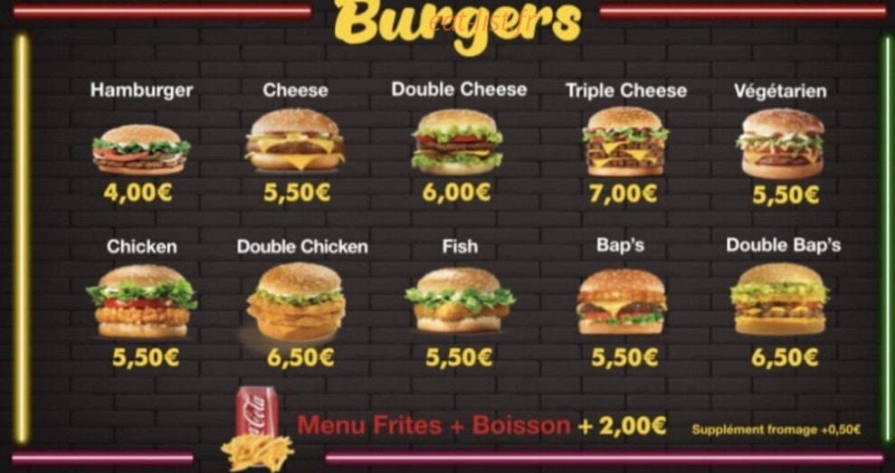 Big food — carte page 3