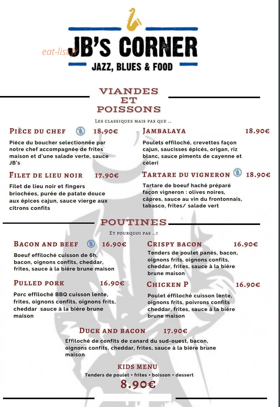 JB's corner — carte page 2