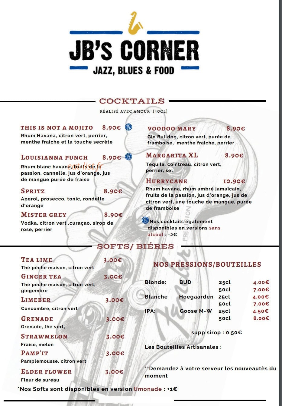 JB's corner — carte page 4