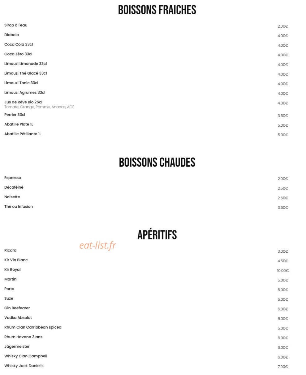 Le Conti — carte page 2