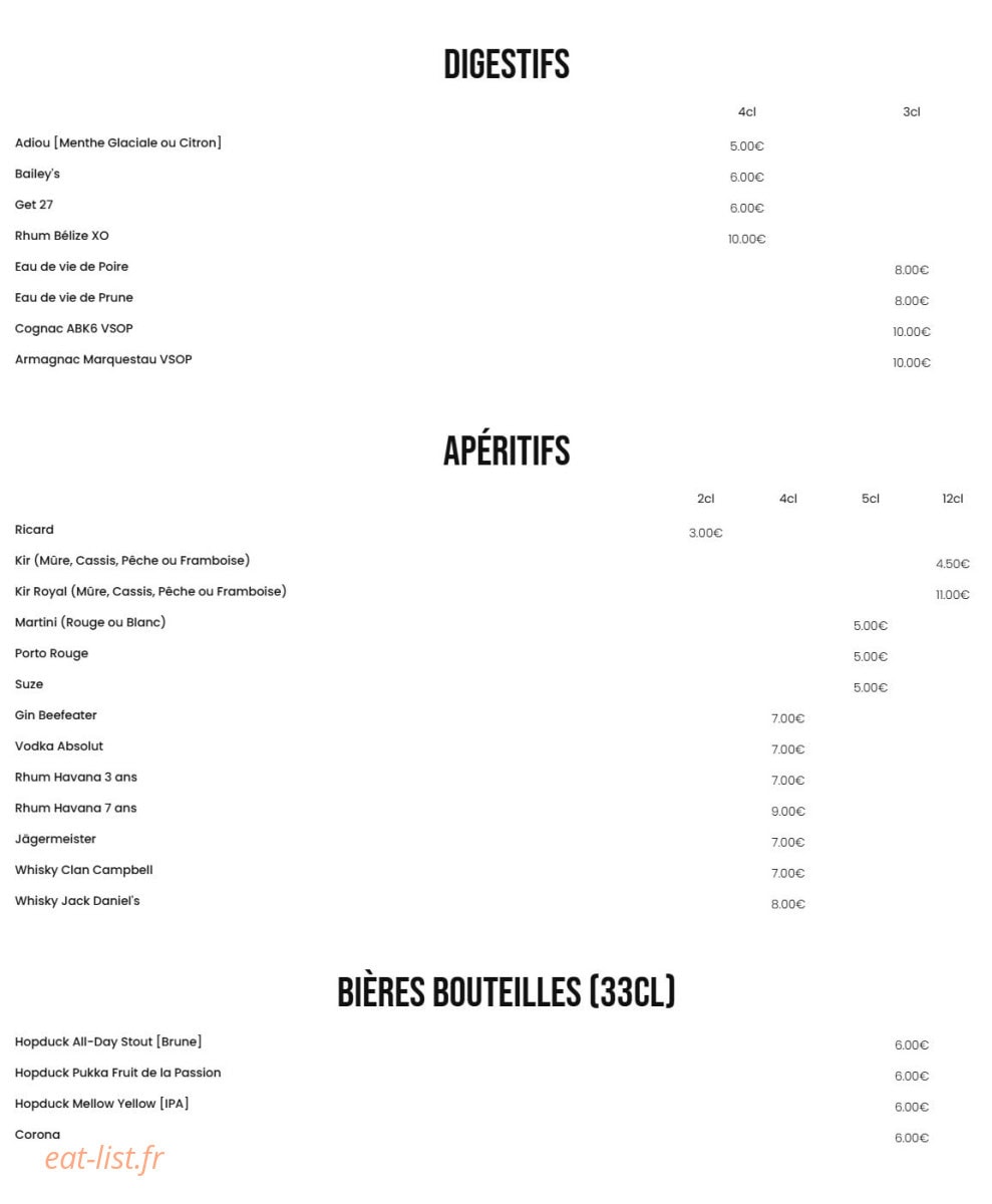 Le Conti — carte page 4