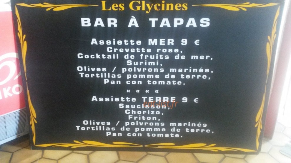 Les glycines — carte page 2